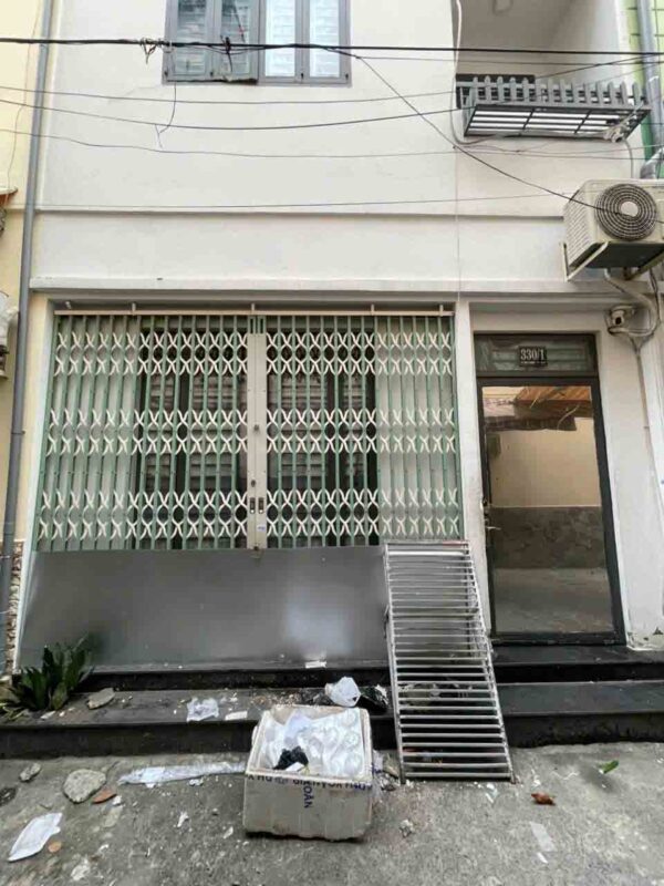 HÌnh ảnh thực tế mặt tiền nhà hẻm đường lê hồng phong quận 10