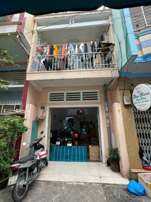 Hình ảnh mặt tiền nhà phố quận 10 đường hồ thị kỷ