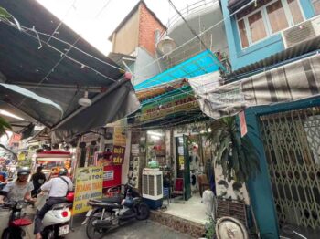 Hình ảnh thực tế nhà mặt tiền chợ Nhật Tảo quận 10