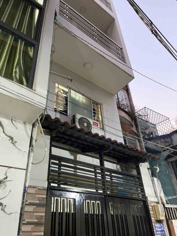 Hình ảnh thưc tế mặt tiền nhà hẻm xe hơi đường vĩnh viễn quận 10