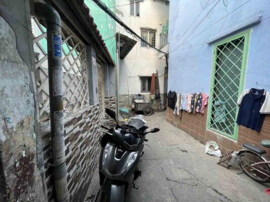 Hình ảnh thực tế đường vào nhà hẻm đường cách mạng tháng 8 quận 10