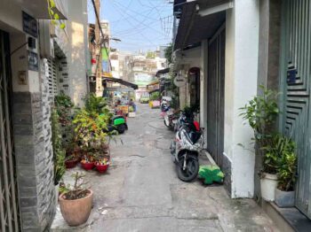 Hình ảnh thực tế đường vào nhà hẻm xe hơi đường 3 tháng 2 quận 10