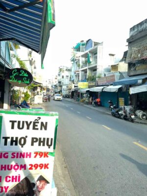 Hình ảnh thực tế đường Hòa Hưng quận 10