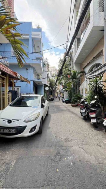 Hình ảnh thực tế đường vào nhà hẻm đường Bà Hạt quận 10