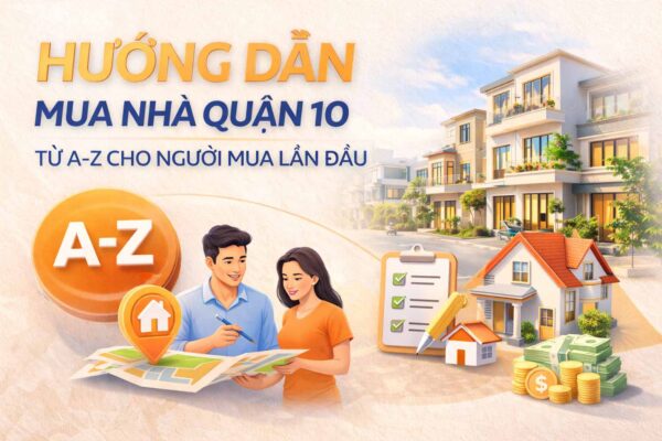 Hướng dẫn mua nhà quận 10 từ a tới z cho người mua lần đầu