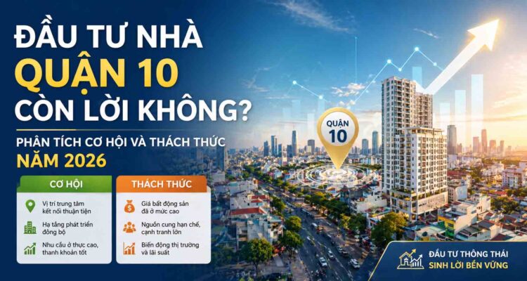 Đầu tư mua nhà quận 10 còn lời không.