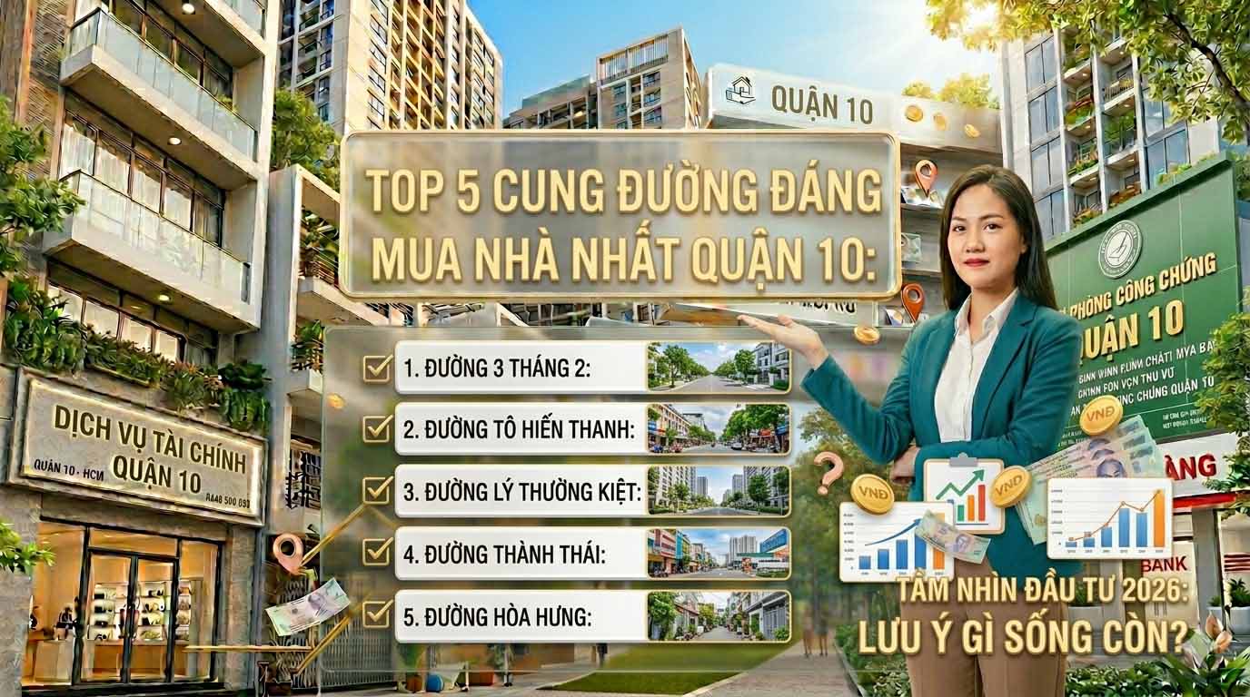 Banner bài viết top 5 con đường đang mua nhất quận 10